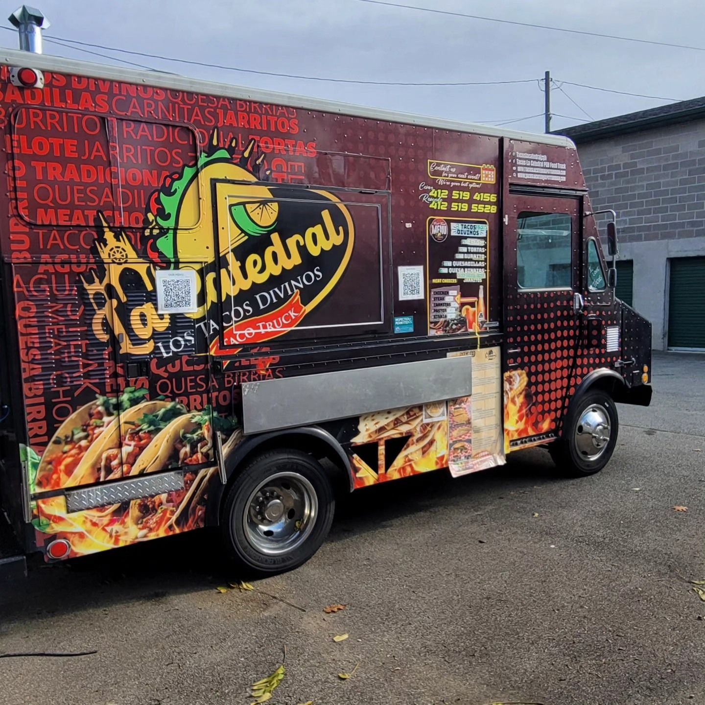 Taco food truck, 