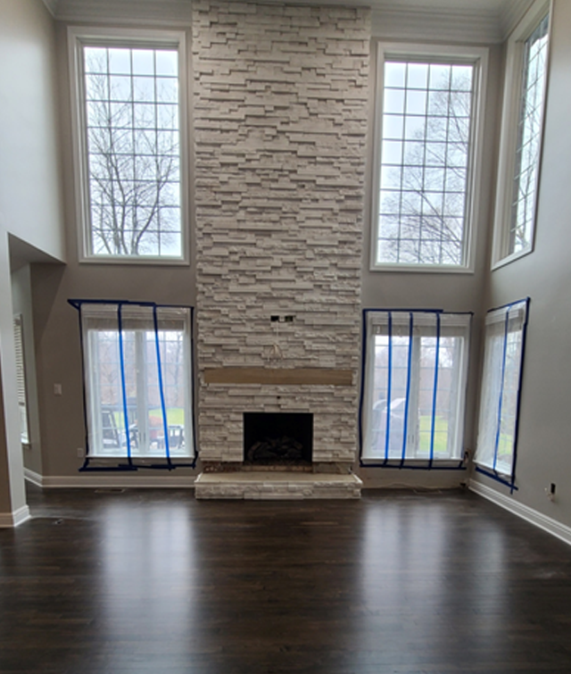 Traditional Fireplace | Mt Lebanon, PA | Michener Chimney & Masonry LLC