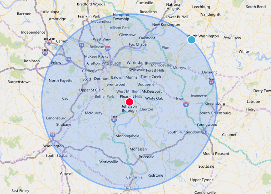 Map | Mt Lebanon, PA | Michener Chimney & Masonry LLC Map | Mt Lebanon, PA | Michener Chimney & Masonry LLC