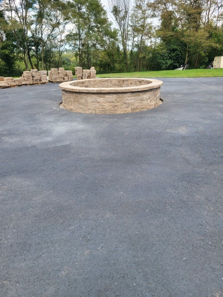Custom Outdoor Fireplace | Mt Lebanon, PA | Michener Chimney & Masonry LLC