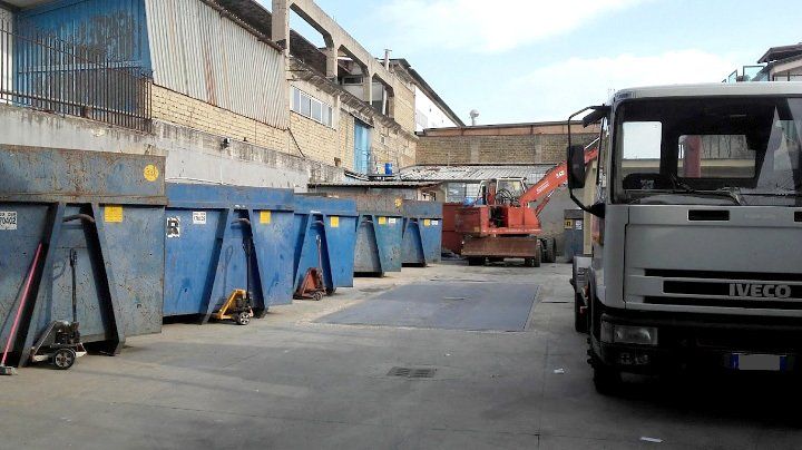 cassoni per raccolta rifiuti