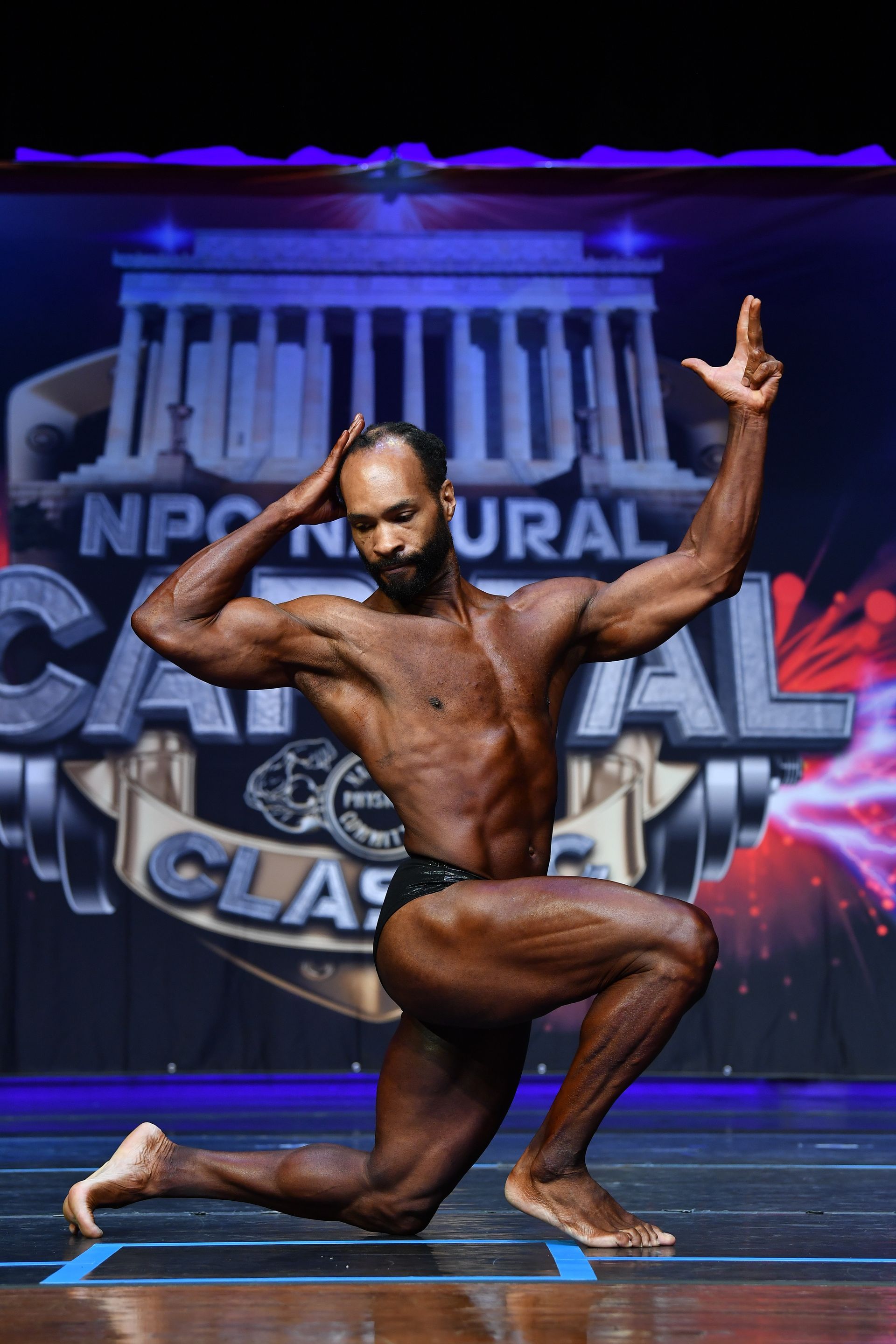 Competition pose