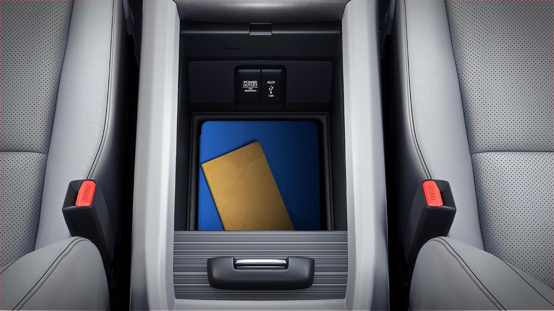 2023 Honda RIDGELINE Center Console Storage