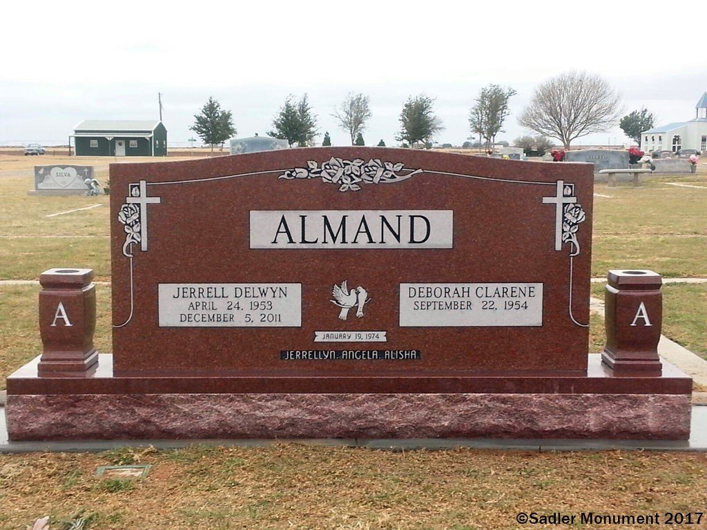 Headstones & Gravemarkers Portfolio of Sadler Monument