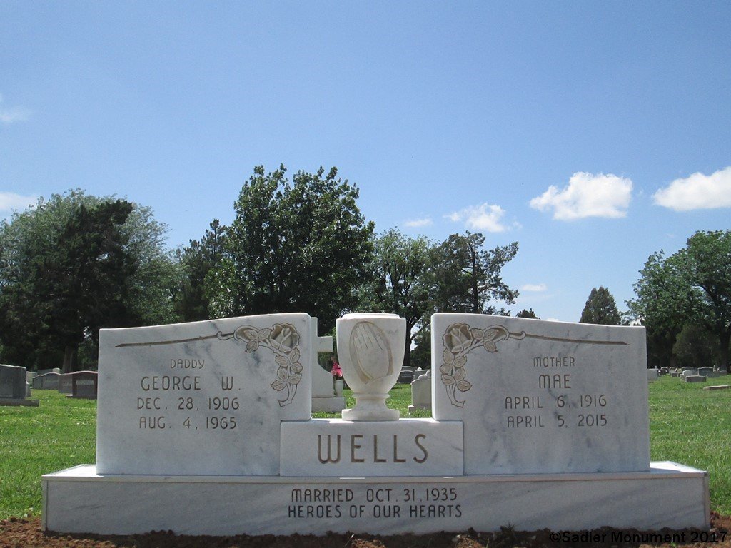 Wing Job Headstones Sadler Monument