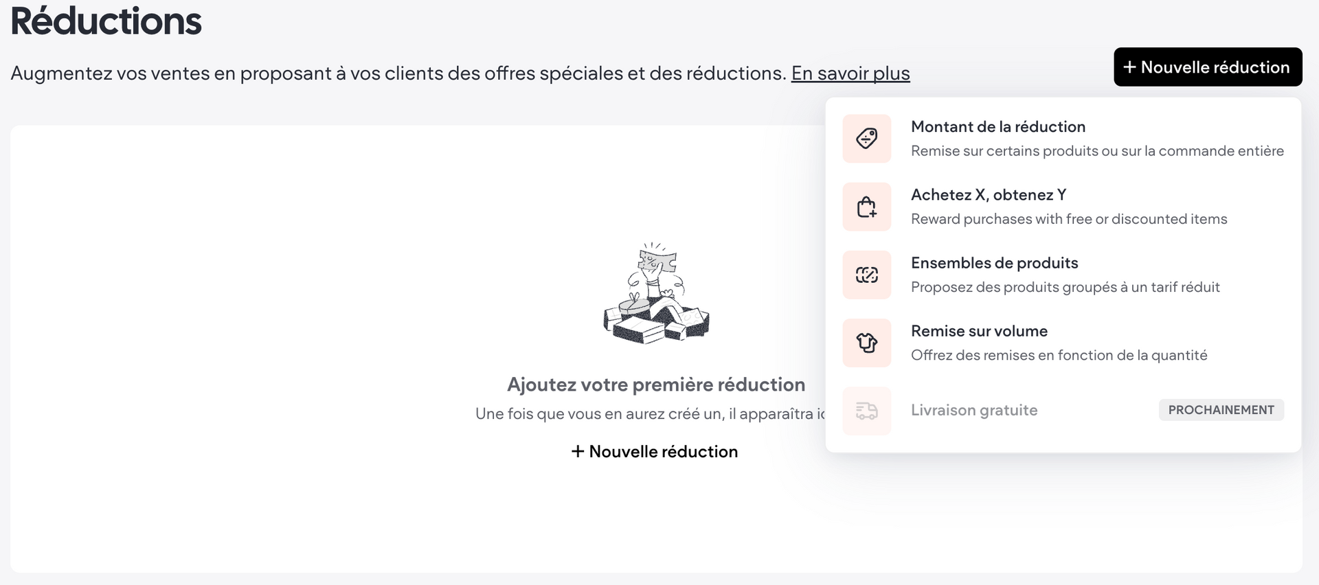 Liste des réductions de la boutique FolioShop