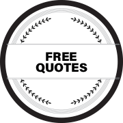 Round badge with