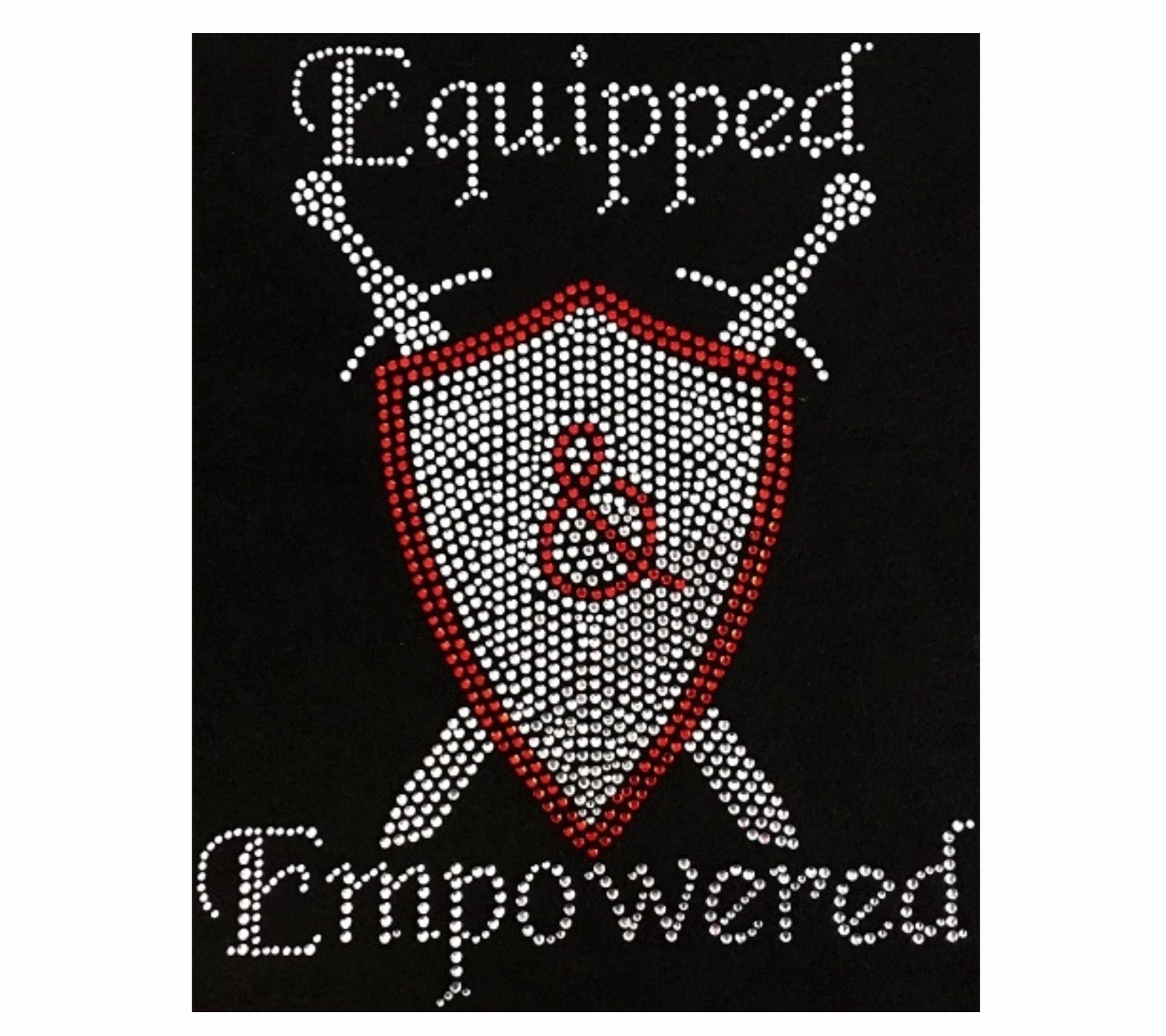 Equipped & Empowered Shield (Transfer Sheet)
