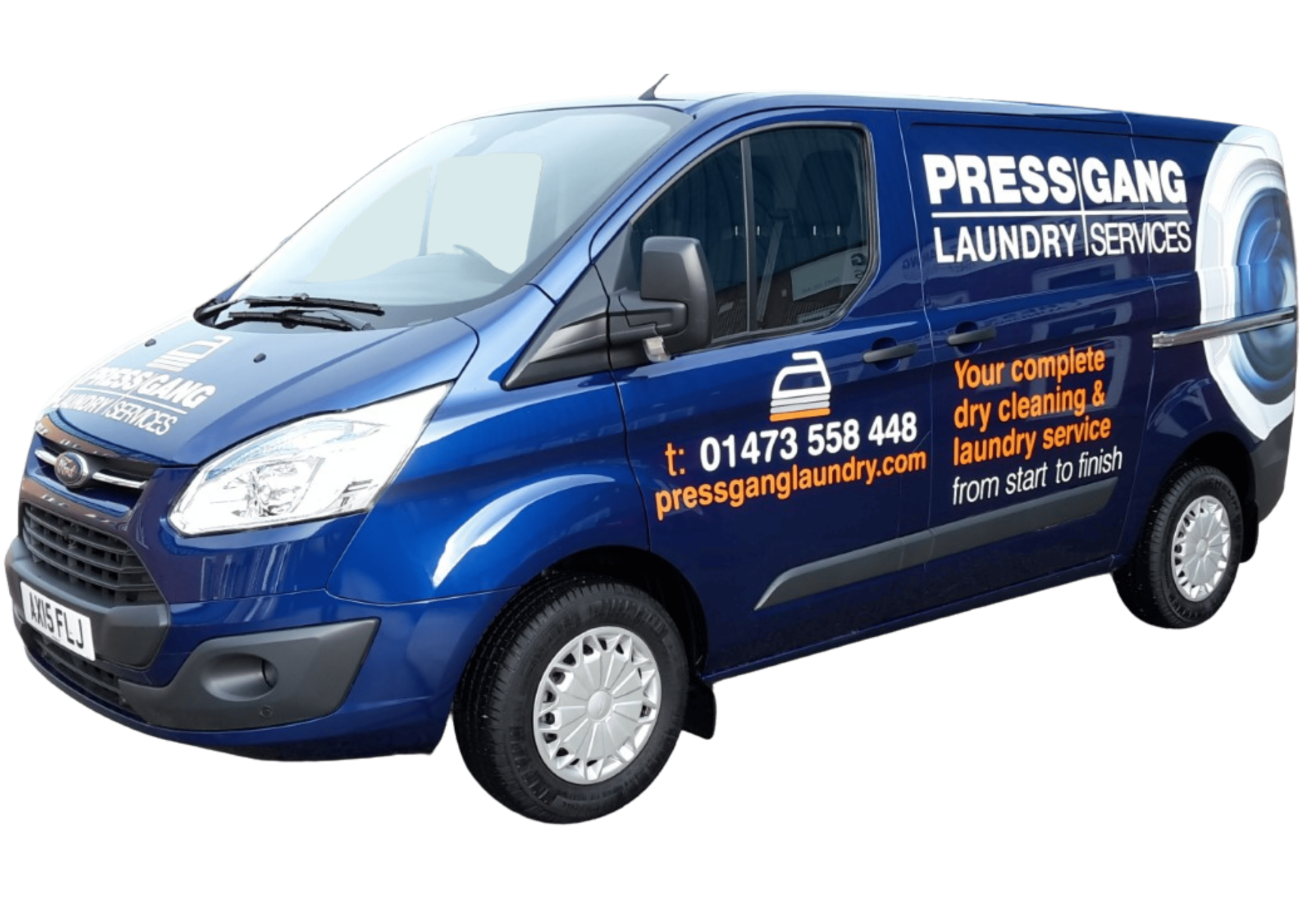 blue van