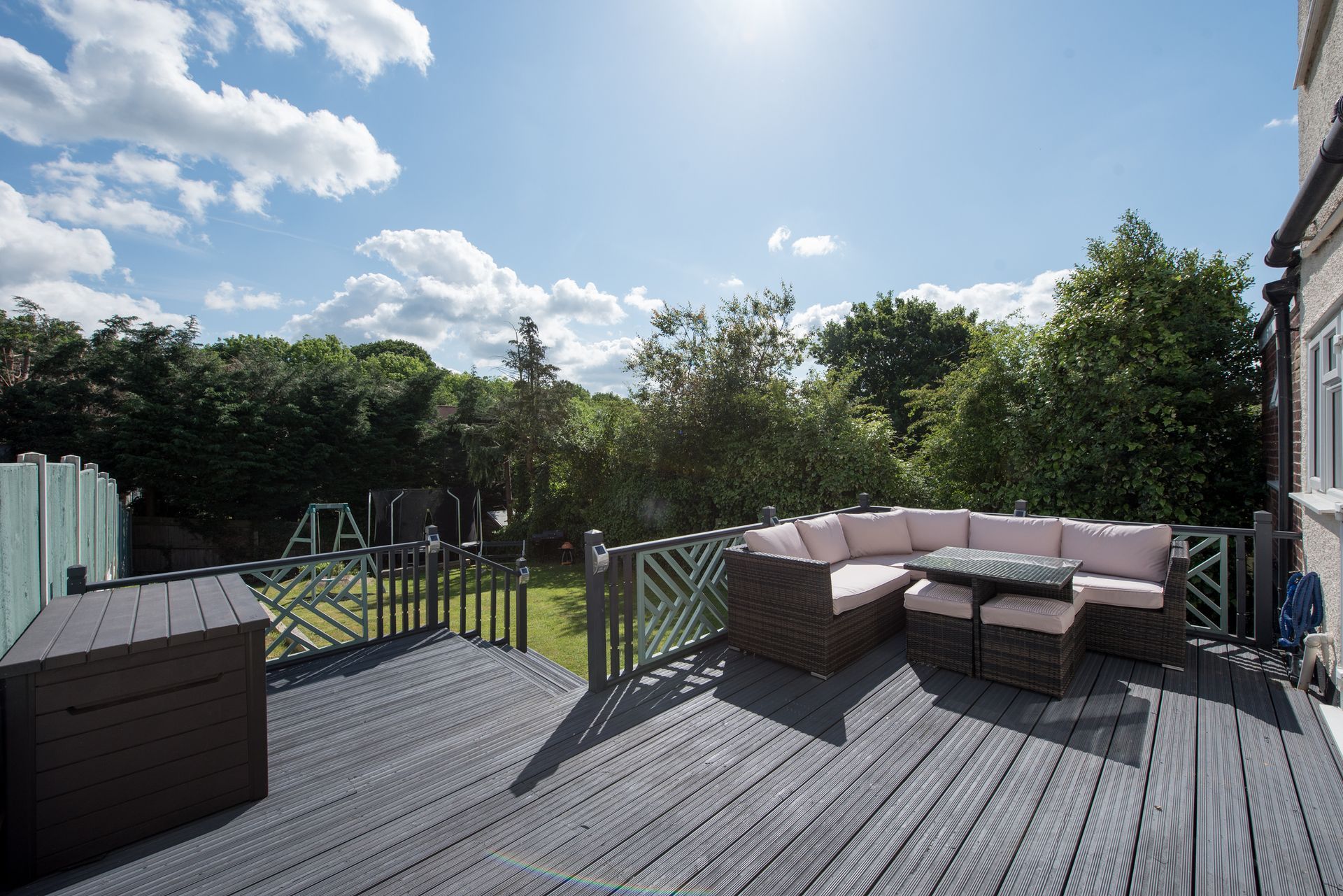 Gray Deck Area — Buffalo, MN — Weese Construction