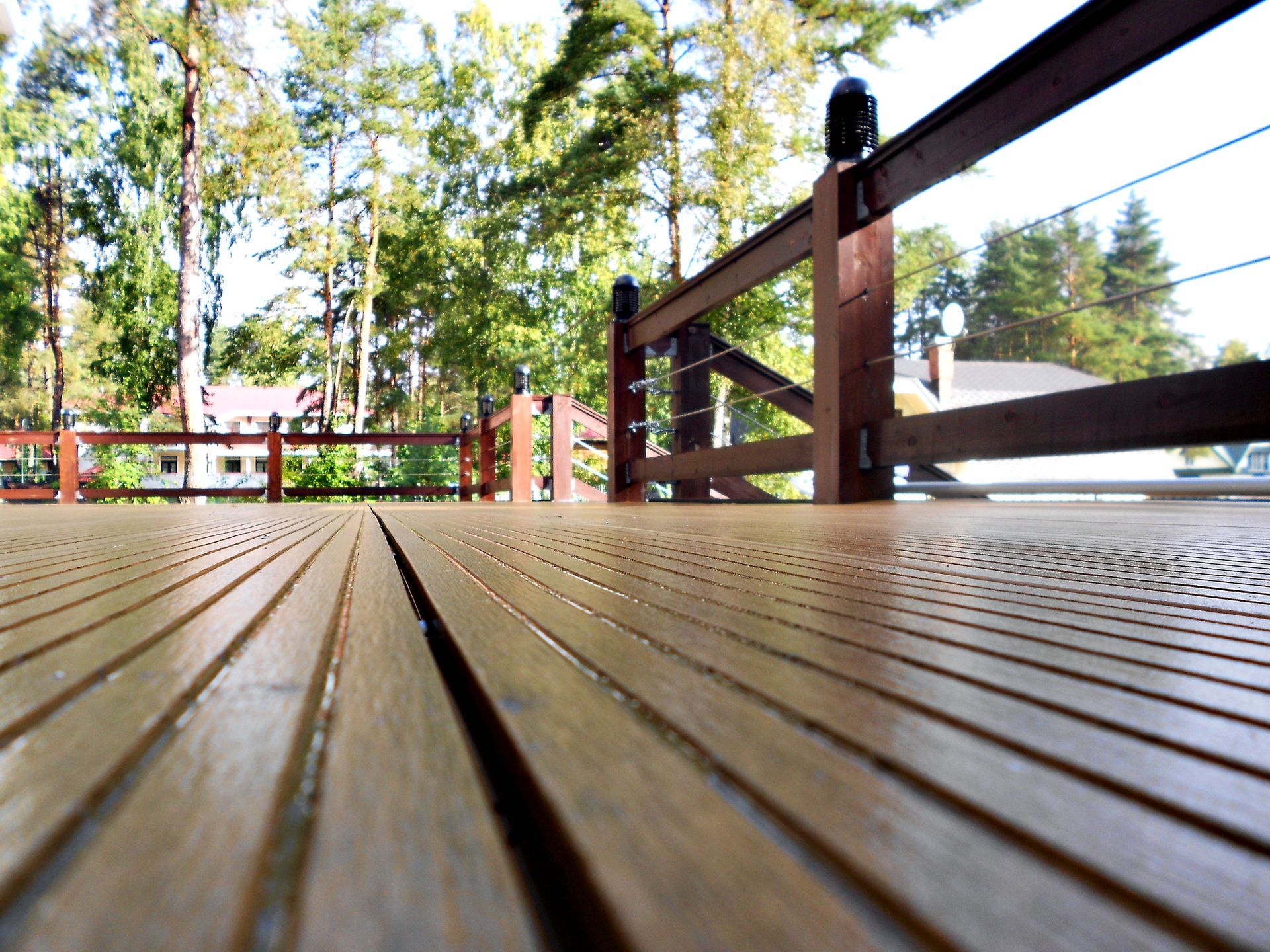 Wooden Terrace — Buffalo, MN — Weese Construction