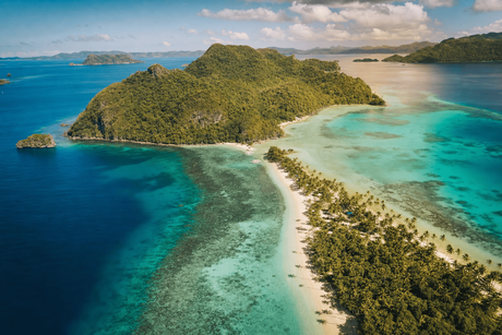 image of an island