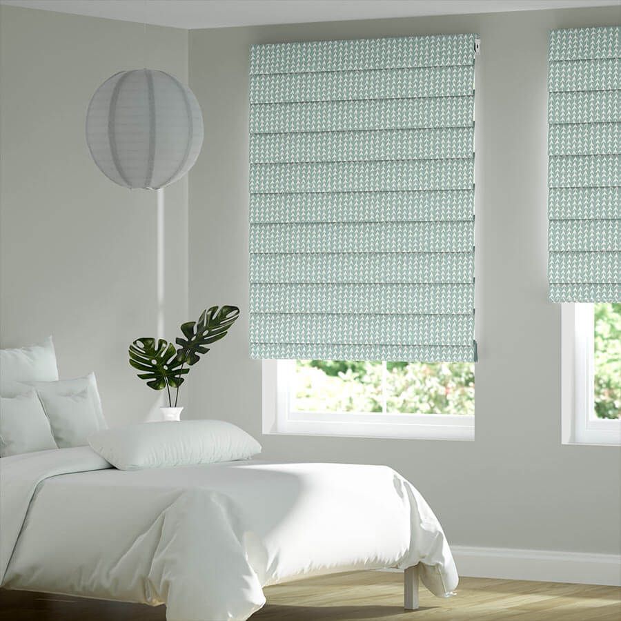 lifestyle roman shade