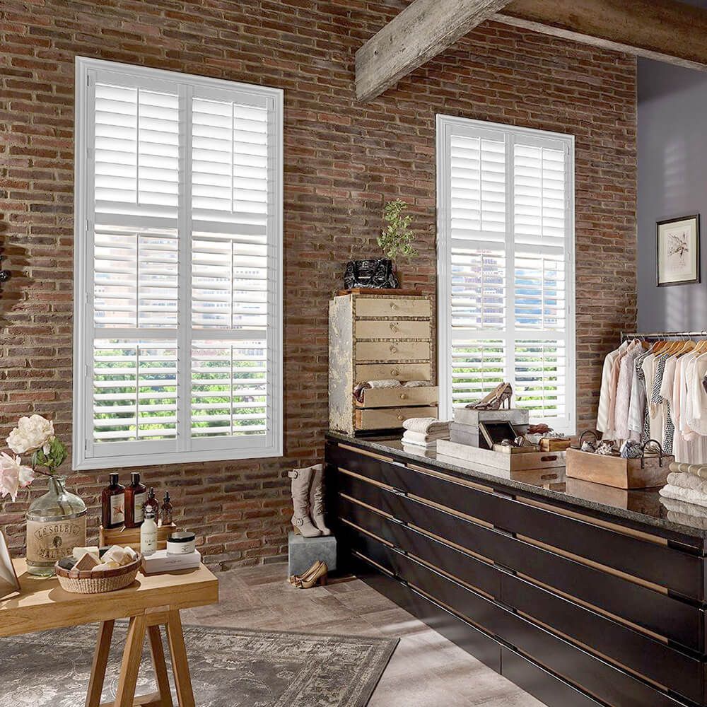 Faux Wood Plantation Shutters