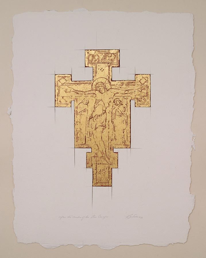 Crucifix after the Master of the Blue Crucifix