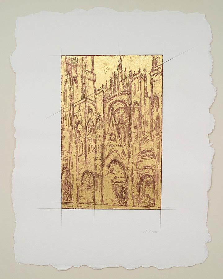 Rouen Cathedral after Claude Monet