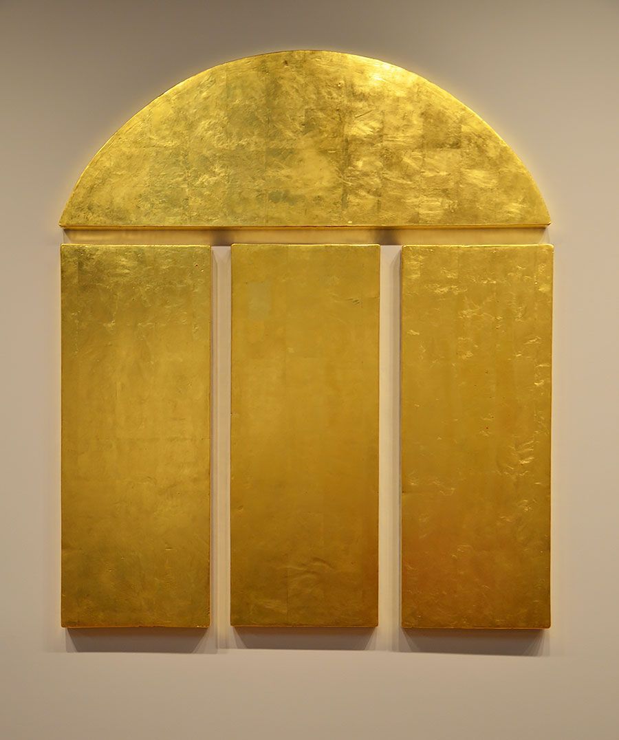 Triptych of the Nativity/Altarpiece VII - Sandra Bowden Studio