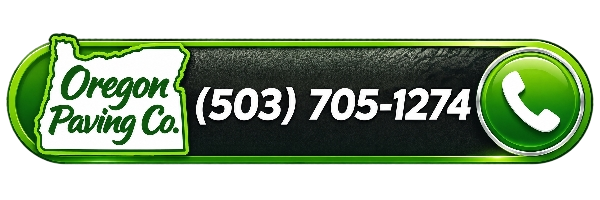 Oregon Paving Co. green phone banner with logo and number (503) 705-1274 Oregon Paving Co. green phone banner with logo and number (503) 705-1274