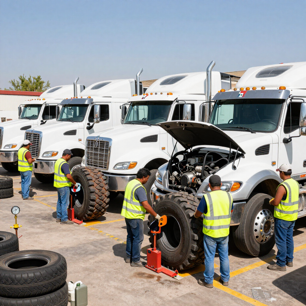 servicio a flotillas de transporte en Chimalhuac%C3%A1n