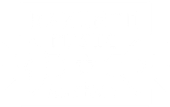 Logotipo de Bazurto All Stars, con texto negro sobre dos megáfonos estilizados con una pancarta debajo.