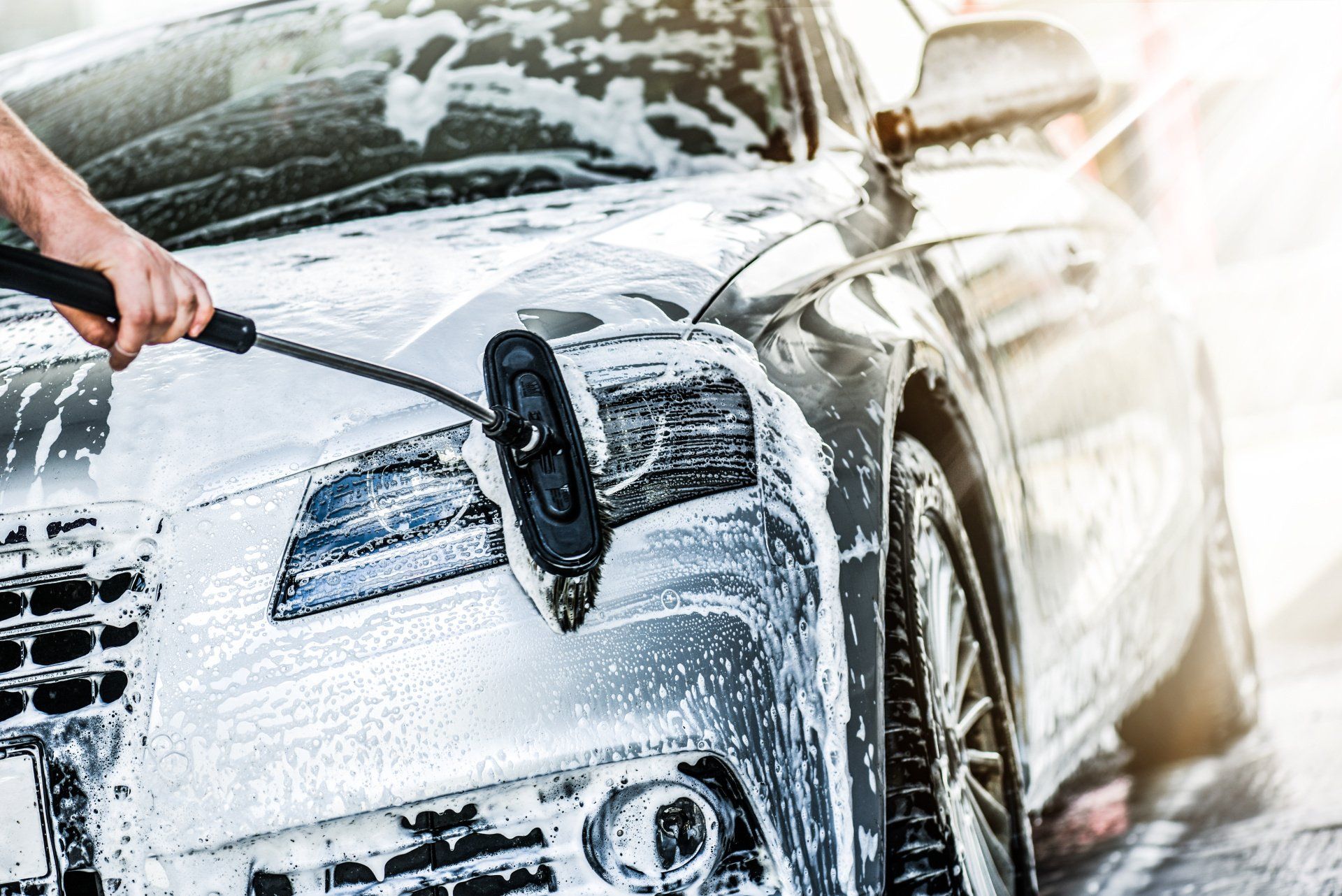 scheinwerfer auto reinigen