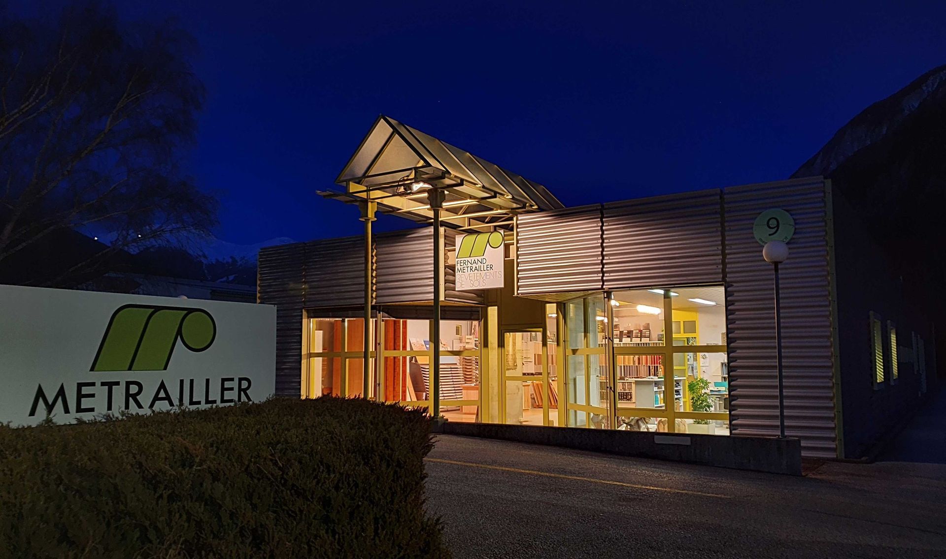 Fernand métrailler showroom sierre