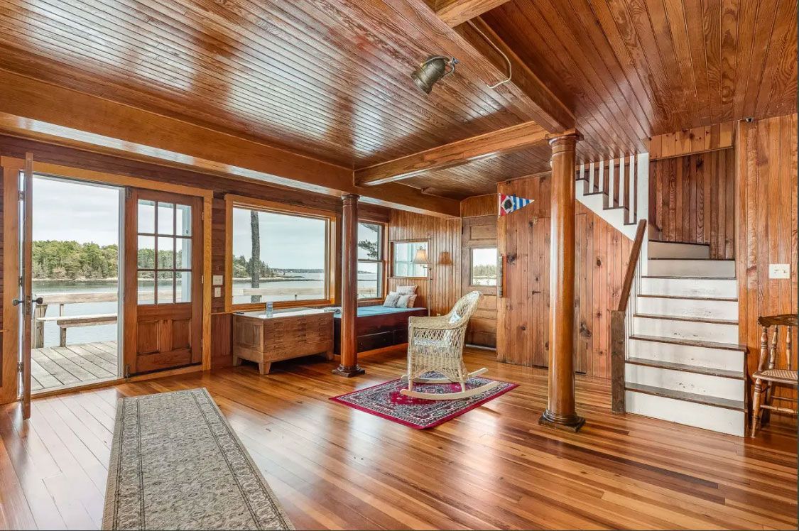 Southport Island waterfront rental