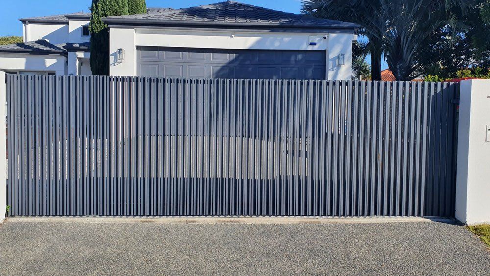 Automatic Aluminum Sliding Gates — Aluminium Gates in Burleigh Head, QLD