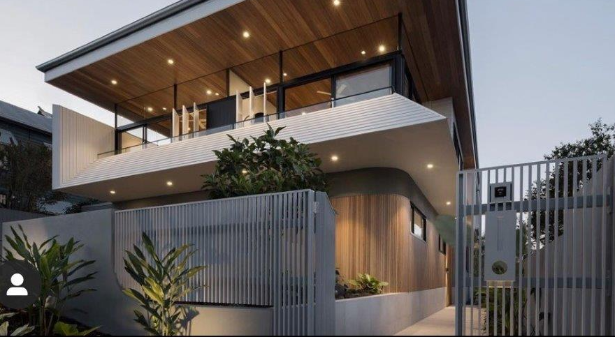 front fence and gate — Fencing Contractor in Burleigh Heads, QLD