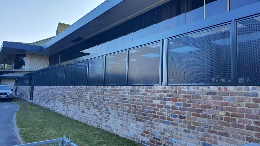 Modern wooden privacy fences — Aluminium Gates in Burleigh Head, QLD