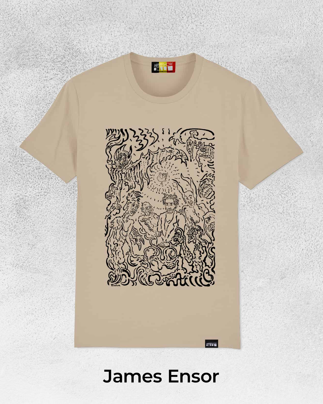 ARTEESHOW - T-shirt Ensor