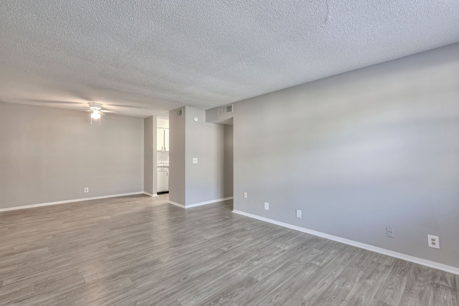 Photo of a large, open floor plan living room