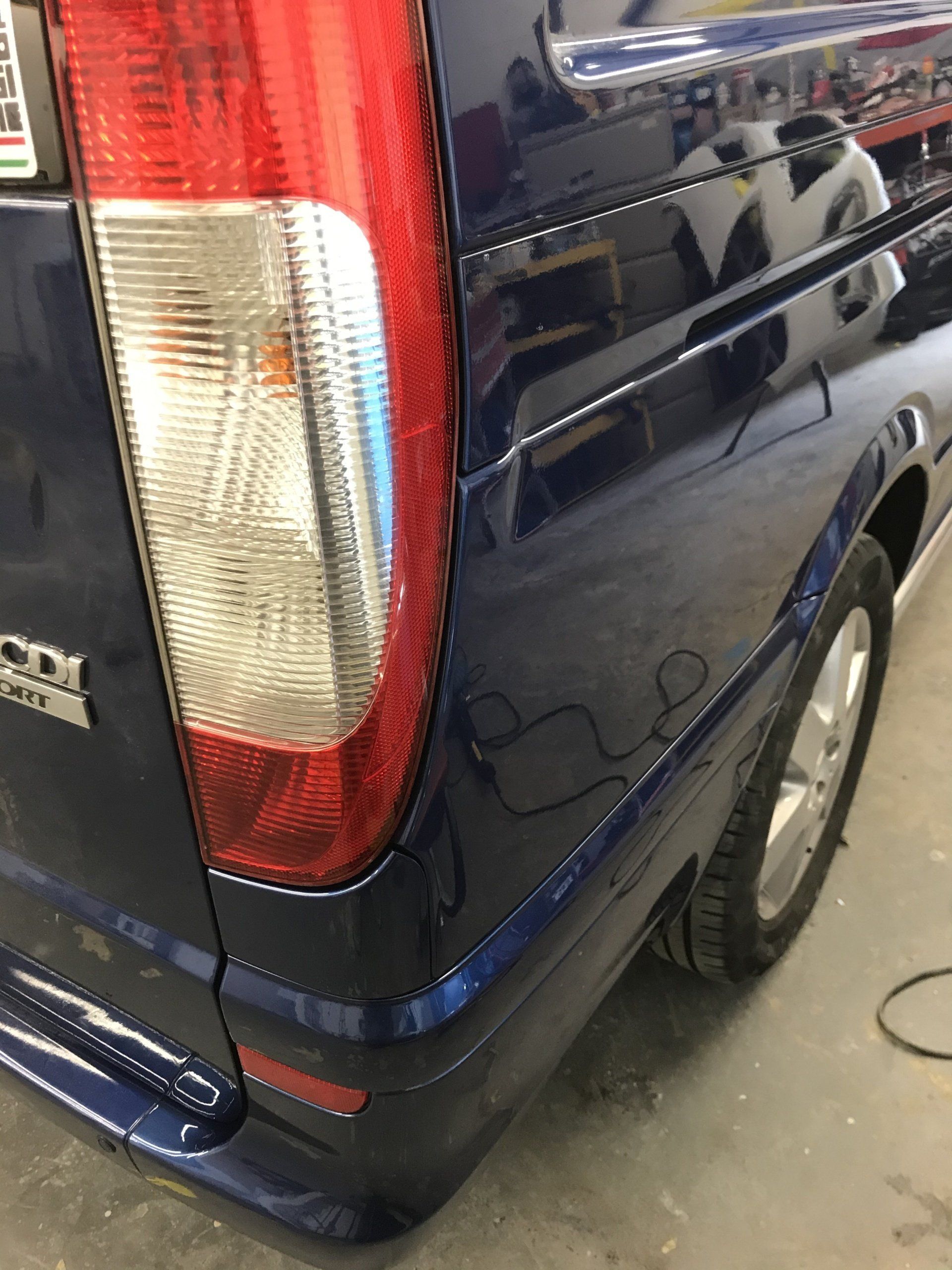 Insurance Claims & Repairs - Mercedes Vito (After)