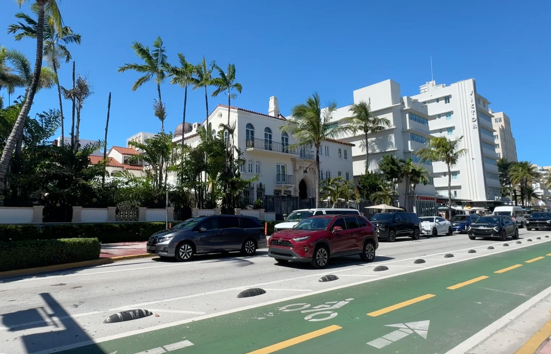 Versace Mansion is one of the highlights during our stop in South Beach.