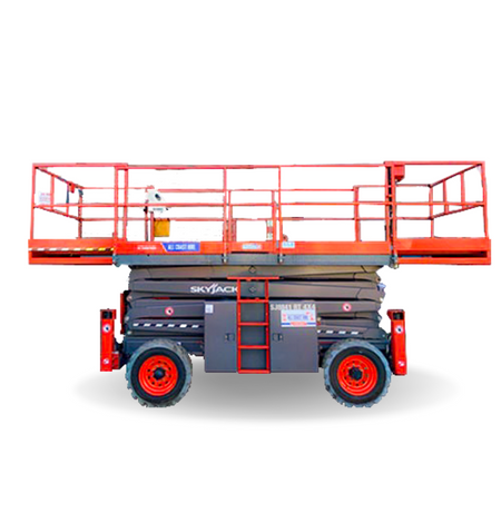 41 Ft Scissor Lift hire on the Gold Coast