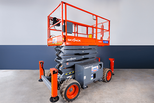 All Terrain Diesel Skyjack hire