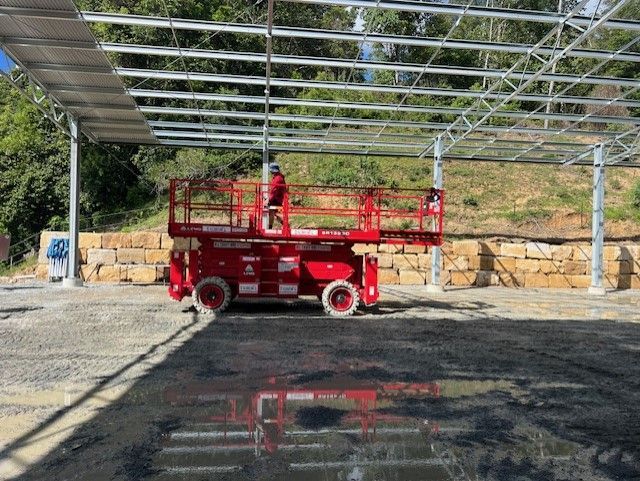 43 FT All Terrain Diesel scissor lift