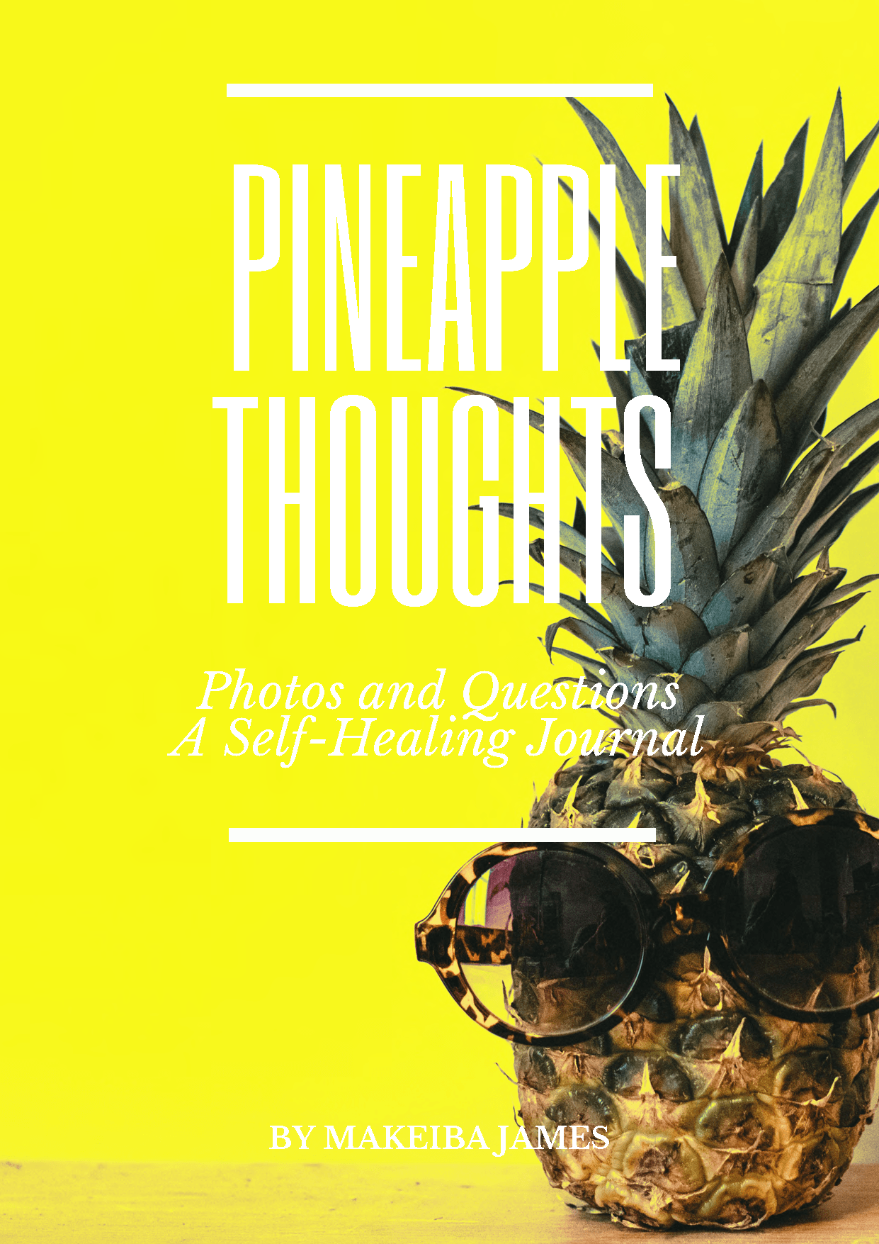 Pineapple Thoughts Journal Cover