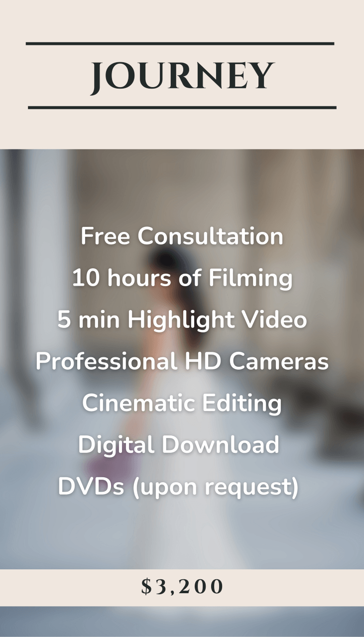Journey | Wedding Video Package