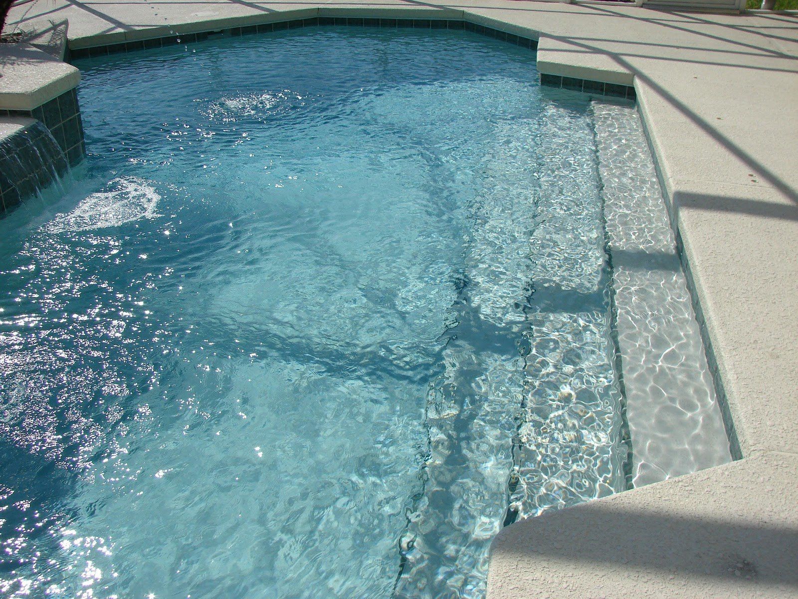 beautiful clean pool
