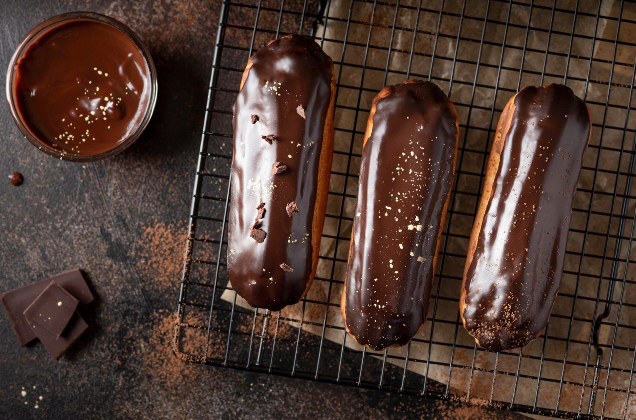 éclairs ou bomba de padaria