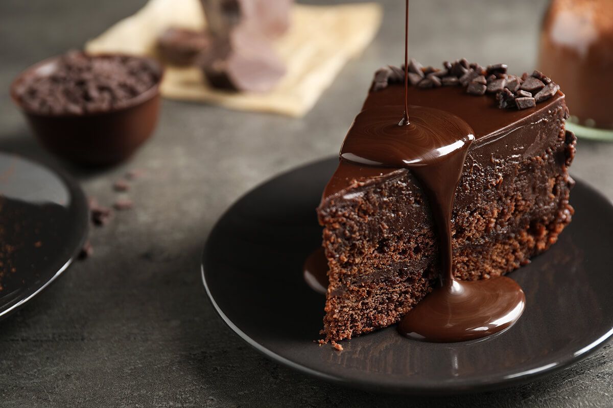 bolo de chocolate