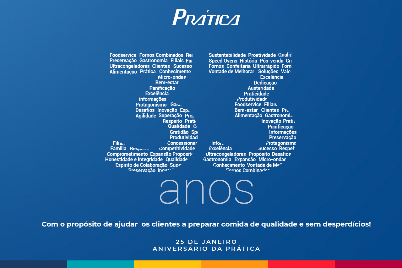 Um fundo azul com a palavra anos nele