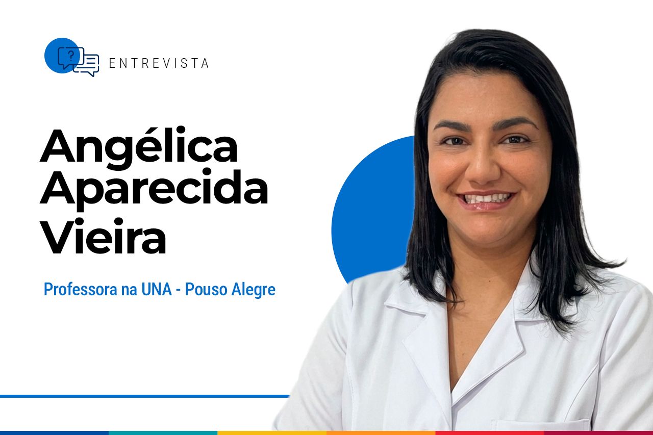 Professora Angelica Aparecida Vieira da UNA de Pouso Alegre