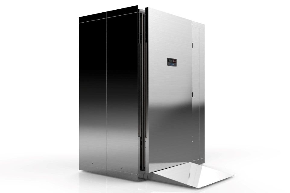 Ultracongelador UK28 Prática em fundo branco