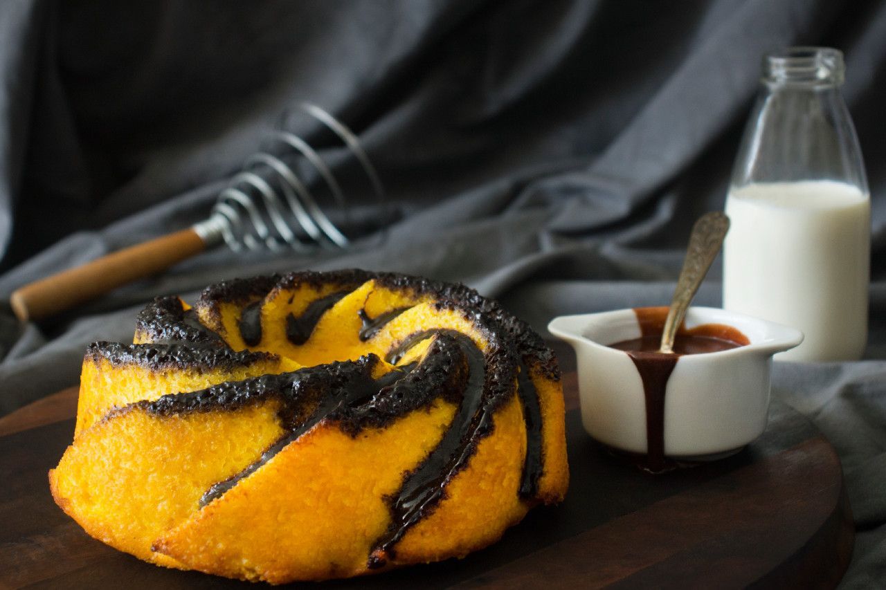 bolo no forno combinado