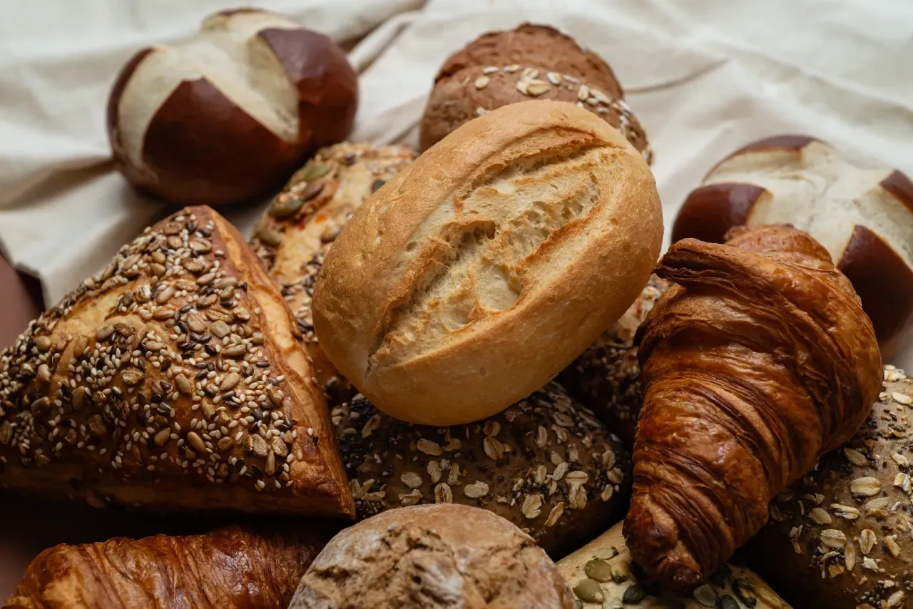 Pães alemães típicos variados