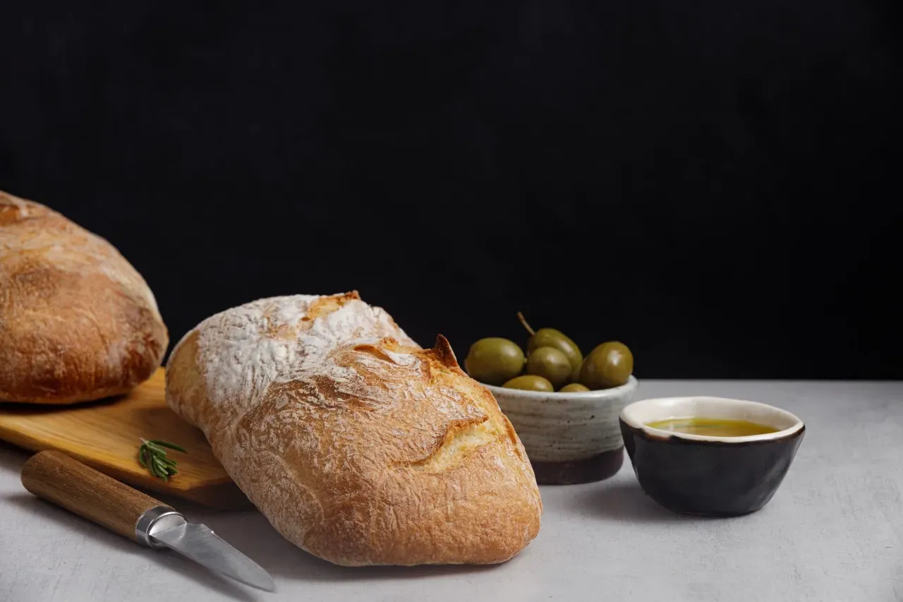 pão ciabatta