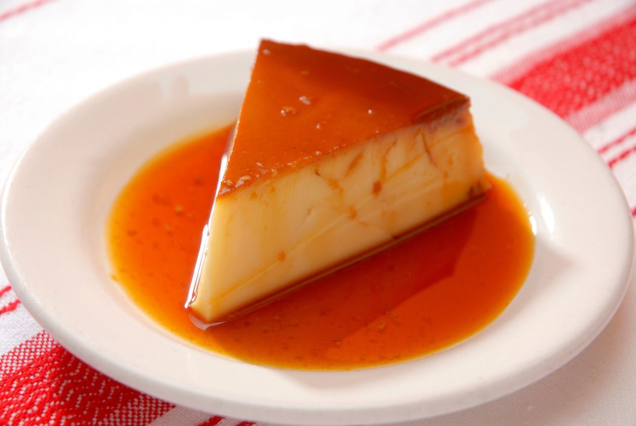 pudim no forno combinado