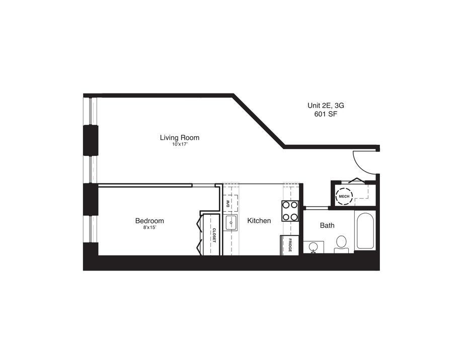 2E floorplan